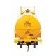 40′ Trinity 14,000-Gallon Molten Sulfur Tank Car - Ready to Run -- Trinity Leasing (YLW) 135002, HO, WalthersProto 100073