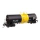 40′ Trinity 14,000-Gallon Molten Sulfur Tank Car - Ready to Run -- Trinity Leasing (BLK) 135304, HO, WalthersProto 100077