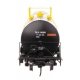 40′ Trinity 14,000-Gallon Molten Sulfur Tank Car - Ready to Run -- Trinity Leasing (BLK) 135353, HO, WalthersProto 100078