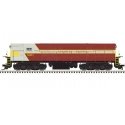 FM H-24-66 Phase 2 Trainmaster - Standard DC - Master(R) Silver -- Canadian Pacific 8917 (Late Scheme, gray, maroon, yellow), HO