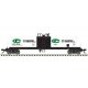 GATX 20,700-Gallon Tank Car - Ready to Run - Master(R) -- CF Industries GATX 25715 (, HO, Atlas Model Railroad Co. 20006963