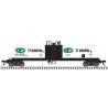 GATX 20,700-Gallon Tank Car - Ready to Run - Master(R) -- CF Industries GATX 25715 (, HO, Atlas Model Railroad Co. 20006963