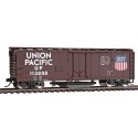 40′ Plug-Door Track Cleaning Boxcar - Ready to Run -- Union Pacific(R) (Boxcar Red, white Large, HO, WalthersTrainline 1756