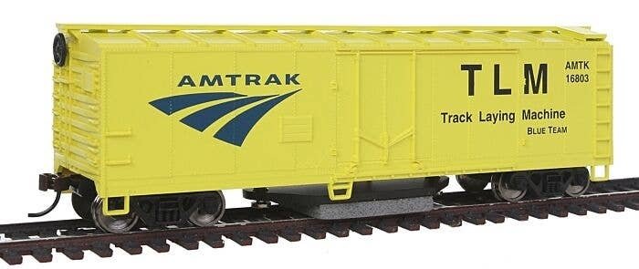40′ Plug-Door Track Cleaning Boxcar - Ready to Run -- Amtrak, HO, WalthersTrainline 1480