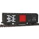 40′ Plug-Door Track Cleaning Boxcar - Ready to Run -- New Haven (black, orange Large NH Logo), HO, WalthersTrainline 1755