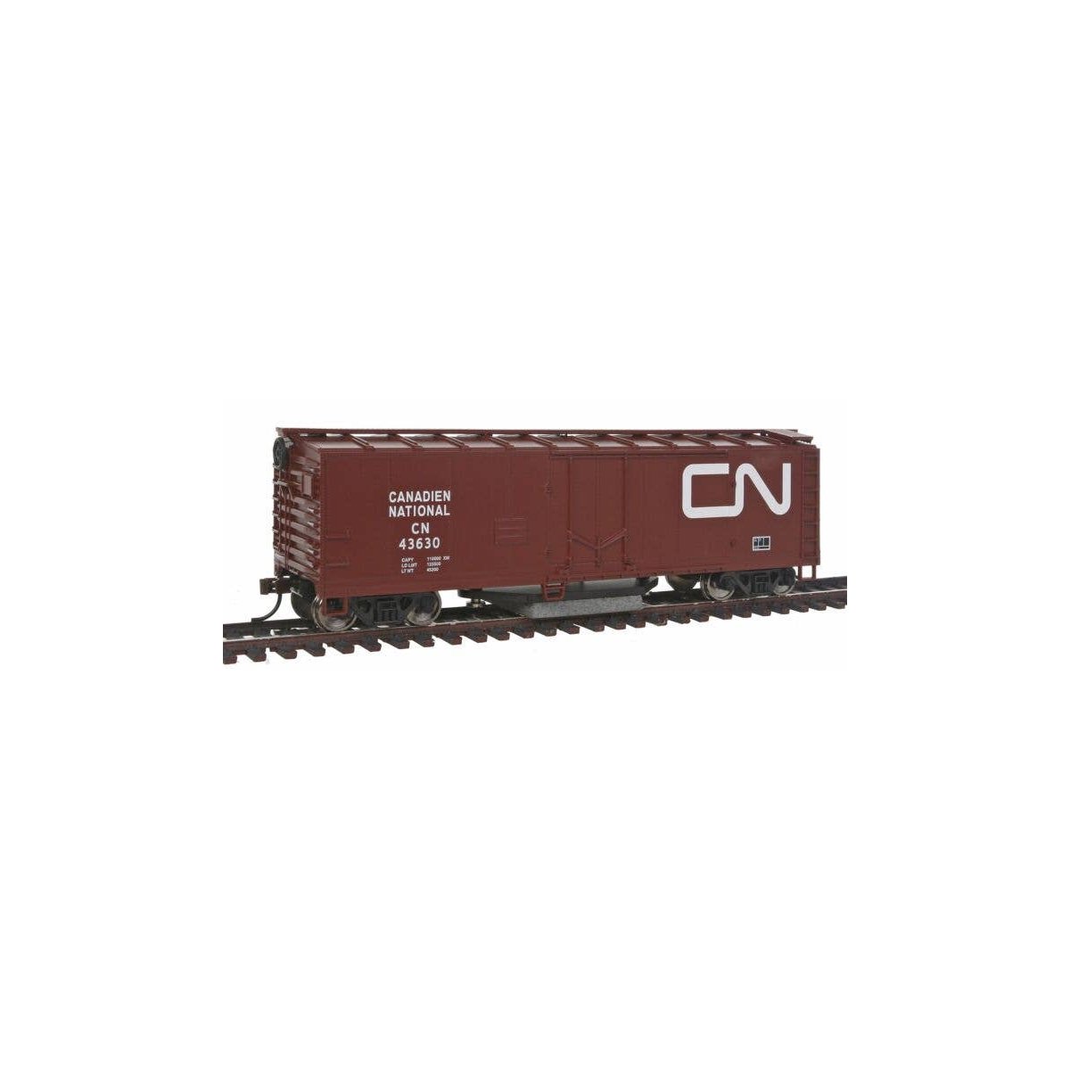 40′ Plug-Door Track Cleaning Boxcar - Ready to Run -- Canadian National, HO, WalthersTrainline 1481