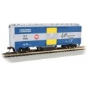 Track Cleaning 40′ Boxcar w/Removable Dry Pad - Ready-to-Run -- Missouri Pacific, HO, Bachmann Industries 16318