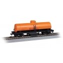 Track Cleaning Tank Car - Ready-to-Run - Silver Series(R) -- Shell 1782 (yellow-orange, blac, HO, Bachmann Industries 16306