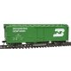 40′ Plug-Door Track Cleaning Boxcar - Ready to Run -- Burlington Northern (Cascade Green, white, HO, WalthersTrainline 1753