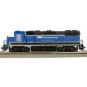 EMD GP38-2 - Standard DC -- GATX Leasing GMTX 2103 (blue, white), HO, Bachmann Industries 61719