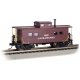 Northeast-Style Steel Cupola Caboose - Ready to Run - Silver Series(R) -- Delaware, Lackawan, HO, Bachmann Industries 16825