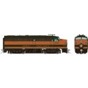 Alco FA1 - LokSound and DCC -- Great Northern 276A (Pullman Green, Omaha Orange, yellow), HO, Rapido Trains Inc 37517