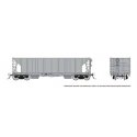 NSC Ballast Hopper - Ready to Run -- Painted, Unlettered (silver), HO, Rapido Trains Inc 158097