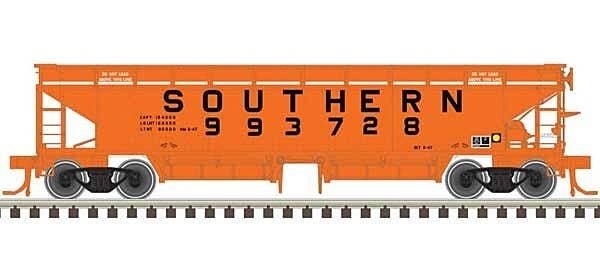 70-Ton Hart Ballast Car - Ready to Run - Master(R) -- Southern Railway 993627 (orang, HO, Atlas Model Railroad Co. 20006796
