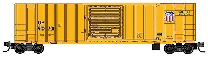 50′ Rib-Side Track Inspection Car, No Roofwalk - Ready to Run -- Union Pacific 910701 (Armour, N, Micro Trains Line 2500336