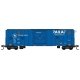 50′ Track Inspection Rib-Side Plug-Door Boxcar No Roofwalk - Ready to Run -- Tetra Tech 1 (bl, N, Micro Trains Line 2700510