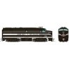 Alco FA1 - LokSound and DCC -- Lehigh & New England 701 (black, white, red)