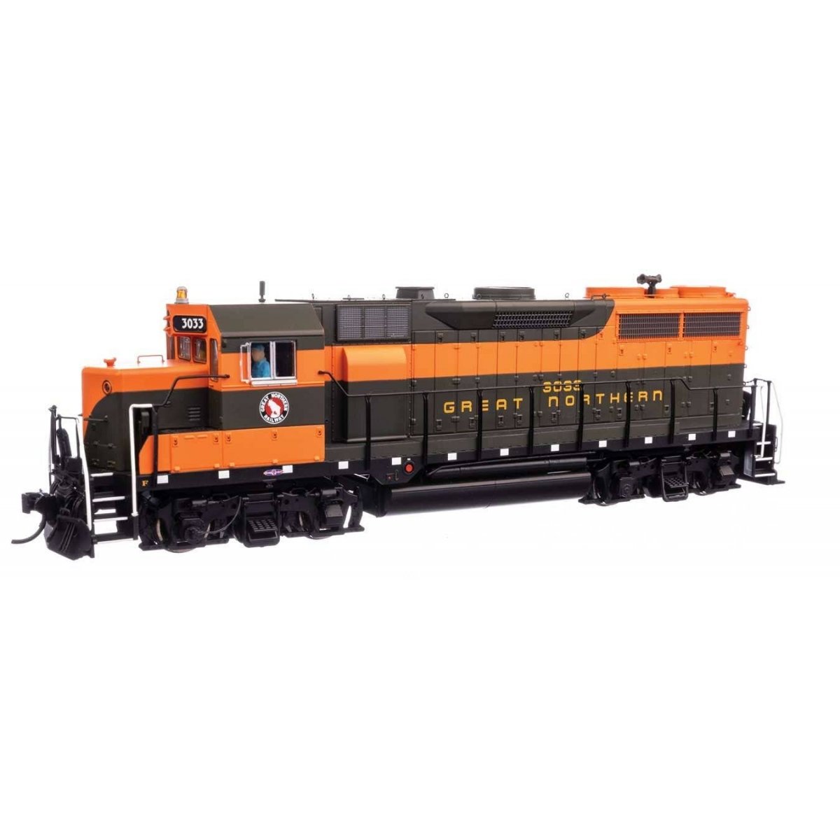 EMD GP35 - LokSound 5 Sound & DCC -- Great Northern 3033