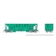 NSC Ballast Hopper - Ready to Run -- Union Pacific Random from Set 2 (Early, MOW green, blac, HO, Rapido Trains Inc 158021A