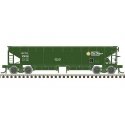 70-Ton Hart Ballast Car - Ready to Run - Master(R) -- British Columbia Railway 2509 , HO, Atlas Model Railroad Co. 20006799