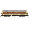 FM H-24-66 Phase 1A Trainmaster - Standard DC -- Erie-Lackawanna 1850 (gray, maroon Yellow Roadname)