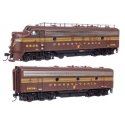 EMD FP7 & F7B - LokSound 5 Sound & DCC -- Pennsylvania Railroad EFH-15 9834A, EH-15 9384B (Tuscan,, HO, WalthersProto 42537