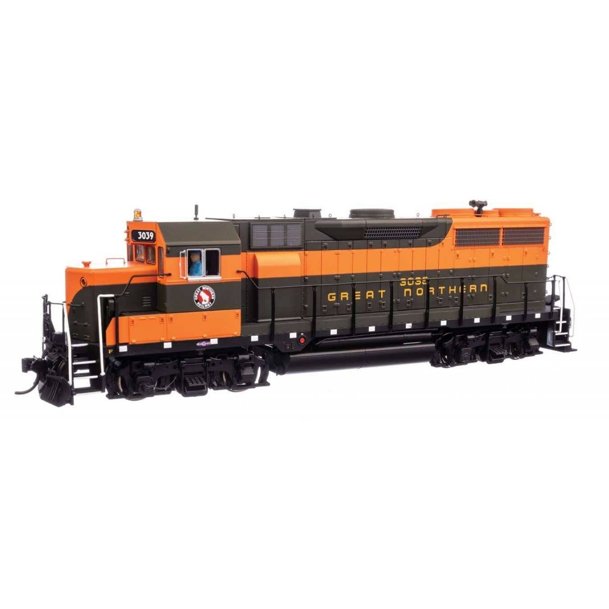 EMD GP35 - LokSound 5 Sound & DCC -- Great Northern 3039