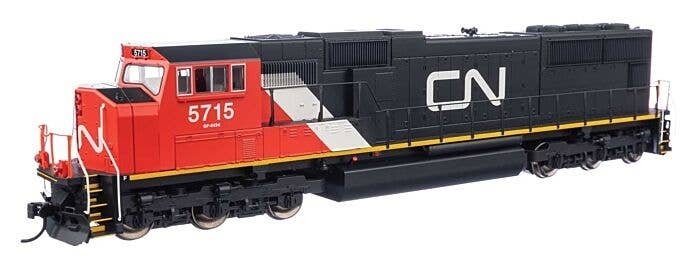 EMD SD75I - ESU(R) Sound & DCC -- Canadian National 5715, HO, WalthersMainline 21006