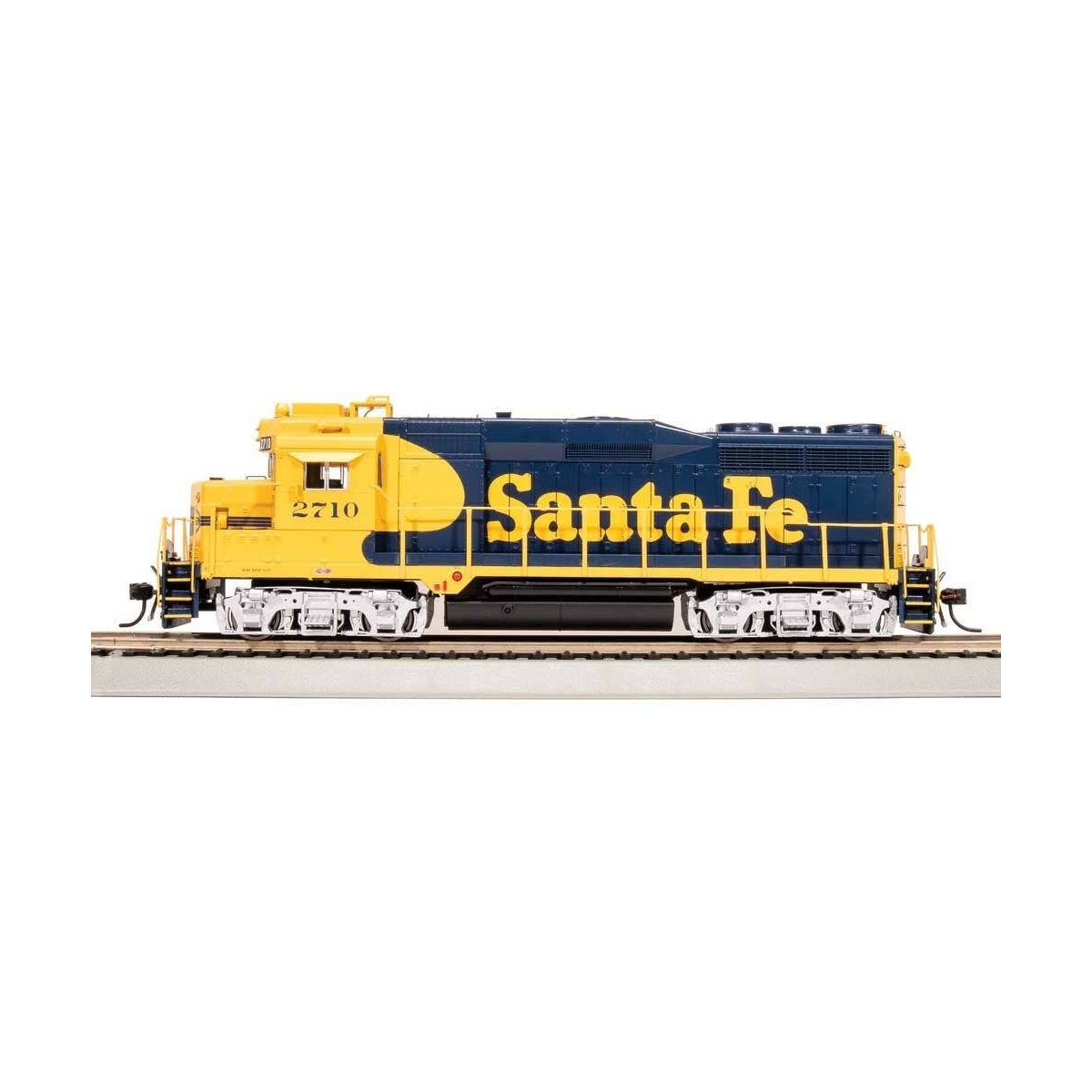 EMD GP30u Low Nose - Sound and DCC - Paragon4(TM) -- Santa Fe 2710 (Warbonnet blue, yellow)