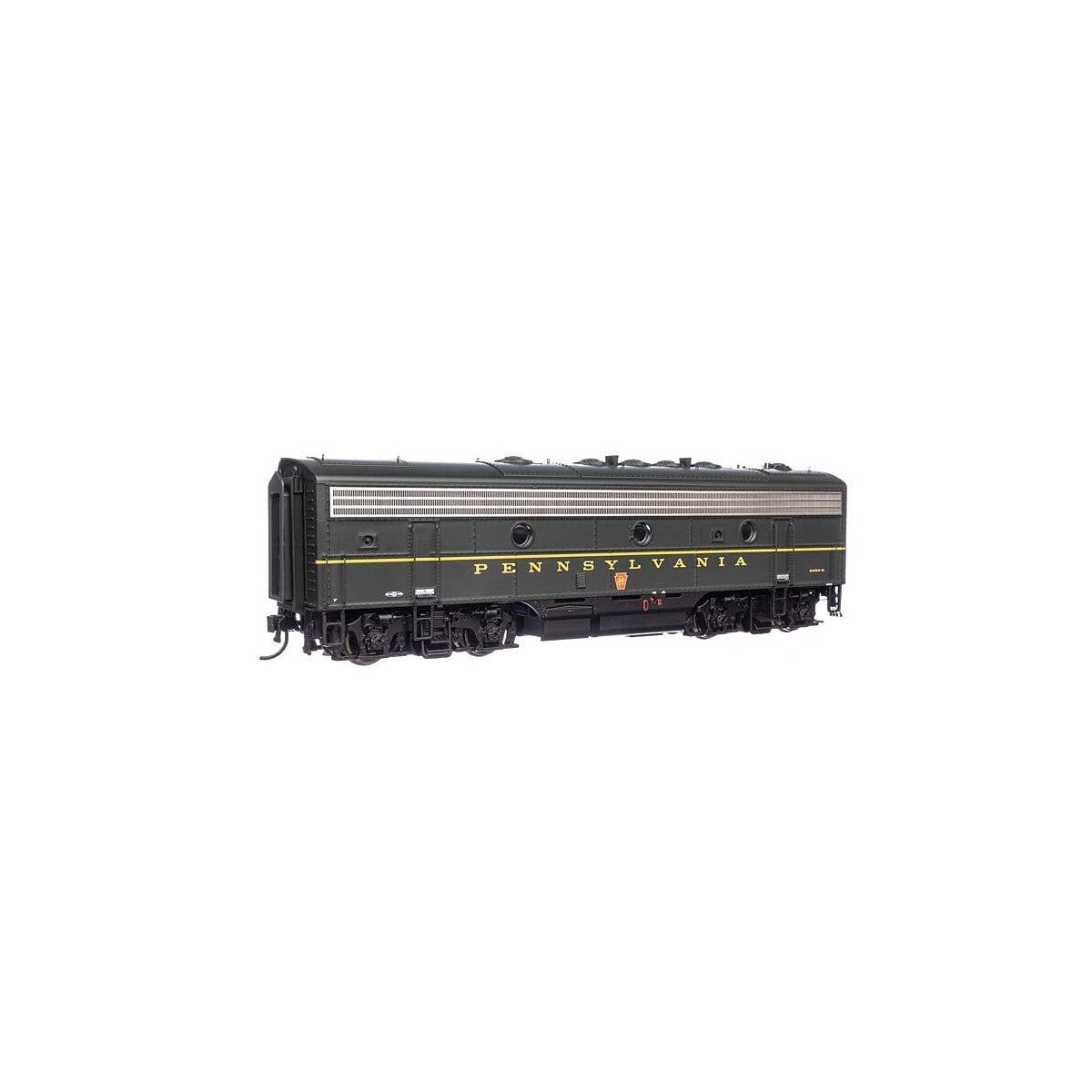 EMD F7B LokSound 5 Sound & DCC -- Pennsylvania Railroad EH-15 9850B (Brunswick Green w/Keystone un, HO, WalthersProto 42545