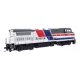 GE Dash 8-32BWH - Standard DC -- Amtrak(R) 512 (Phase III silver, red, White & Blue Stripes), HO, WalthersMainline 9561