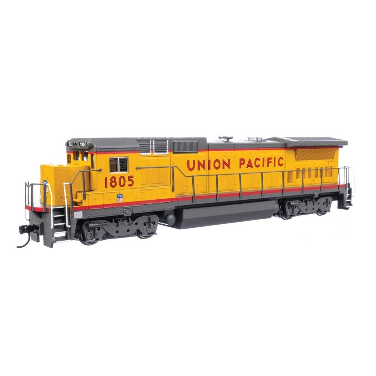 GE Dash 8-40B - ESU(R) Sound & DCC -- Union Pacific(R) 1805 (yellow, gray small shield on nose)