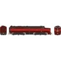 Alco PA1 - Sound and DCC -- Gulf, Mobile & Ohio 290 (red, maroon), HO, Rapido Trains Inc 23550