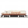 EMD GP38-2 - Sound & DCC - Gold -- Farmrail 2314 (tan, Boxcar Red, orange), HO, Trainman 10004577