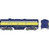EMD F7B w/LokSound & DCC - Executive Line -- Alaska Railroad 1501 (McKinley Scheme blue, HO, Bowser Manufacturing Co. 24706