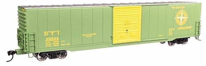 60′ Pullman-Standard Single Door Auto Parts Boxcar - Ready to Run -- Detroit, Toledo & Ironton 2, HO, WalthersMainline 3365