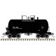 10,000-Gallon Beer Can Tank Car - Ready to Run -- Texaco TCX 1252 (black, reporting , HO, Atlas Model Railroad Co. 20007801