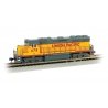 EMD GP40 - Econami Sound and DCC -- Union Pacific 678 (Armour Yellow, gray, red)
