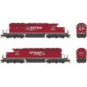 GMD SD40-2 - LokSound 5 and DCC - Executive Line -- Canadian Pacific 6001 (red, white, black, Dual Flag Logo), HO, Bowser Manufa