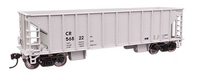 41′ Ballast Hopper - Ready to Run -- Conrail 56822, HO, WalthersMainline 57015