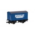 Wood Boxcar (Box Van) - Ready to Run - Thomas & Friends(TM) -- Brendham Bay Shipping Co. (blue, white), HO, Bachmann Industries 