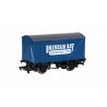 Wood Boxcar (Box Van) - Ready to Run - Thomas & Friends(TM) -- Brendham Bay Shipping Co. (blue, white)