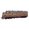 EMD FP7 Standard DC -- Pennsylvania Railroad EFP-15 9833A (Tuscan 5-Stripe), HO, WalthersProto 49540