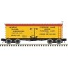 36′ Wood Reefer - Ready to Run - Master(R) -- Memphis Packing Corporation 430 (white, red)