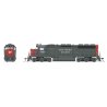 EMD SD45 Low-Nose - Standard DC - Stealth -- Southern Pacific 8950 (gray, red)