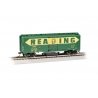 Track Cleaning 40′ Boxcar w/Removable Dry Pad - Ready-to-Run -- Reading 111212 (green, yellow, Billboard Reading)