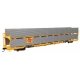 89′ Flatcar w/Bi-Level Shielded Auto Rack - Ready to Run -- Milwaukee Road Rack / Trailer-Train , HO, WalthersMainline 8118