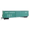 50′ ACF Exterior Post Dreadnaught End Plate B Boxcar - Ready to Run -- Penn Central 166416, HO, WalthersMainline 46017