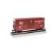 40′ Hi-Cube Outside-Braced Boxcar - Ready to Run -- Milwaukee Road 4603 (Boxcar Red), N, Bachmann Industries 18255