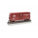 40′ Hi-Cube Outside-Braced Boxcar - Ready to Run -- Milwaukee Road 4603 (Boxcar Red), N, Bachmann Industries 18255